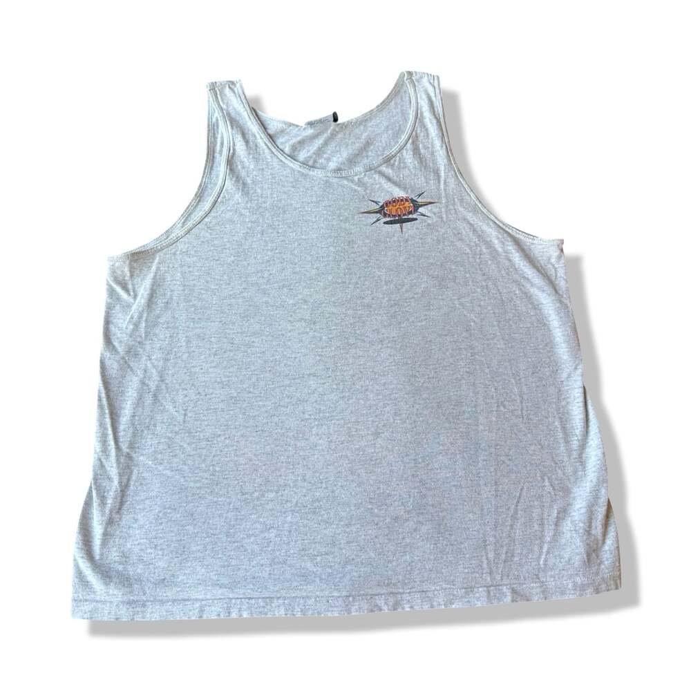 Vintage Body Glove Volleyball Graphic Tank Top Men's Large Gray